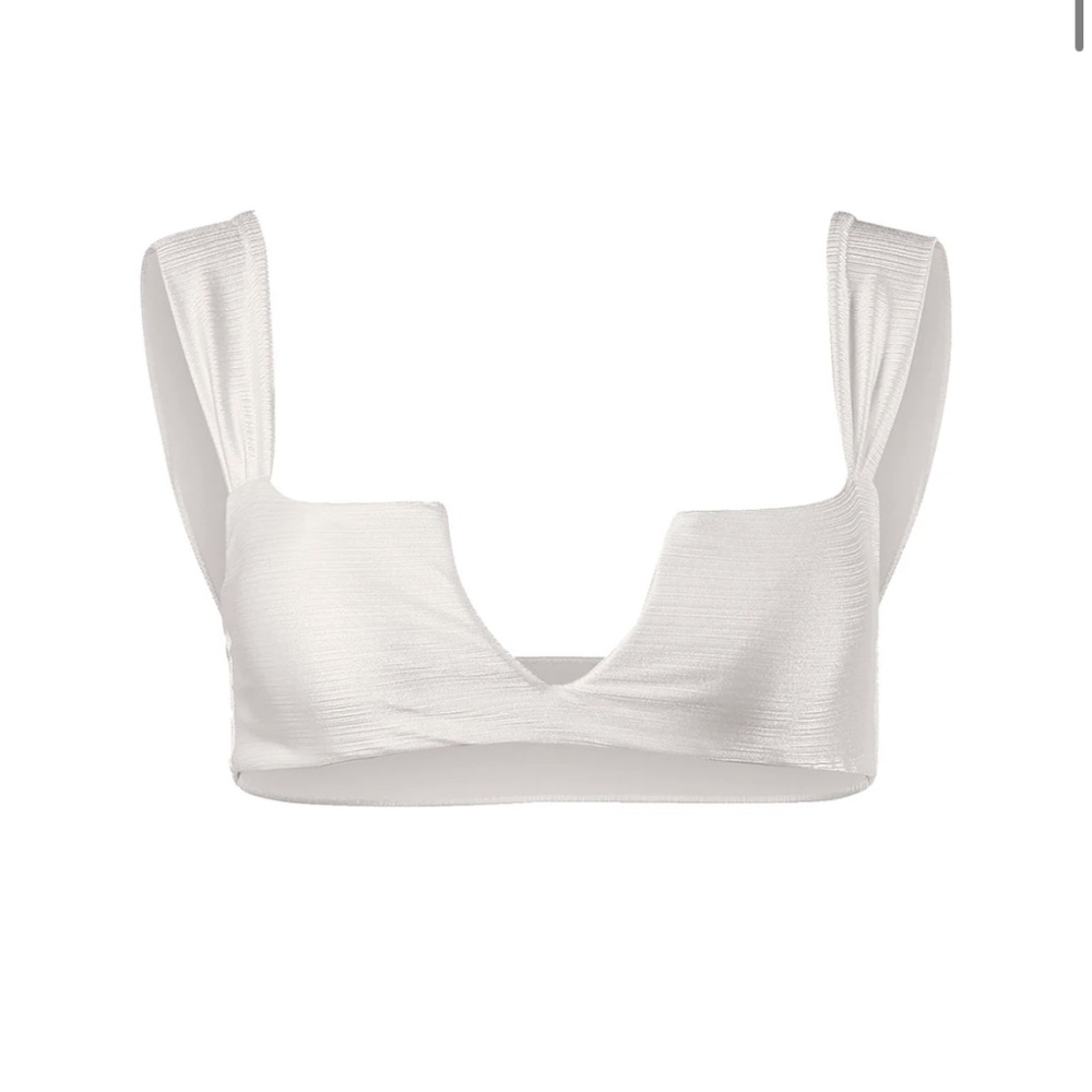 NWT Divine Seas Bikini - Ana Nera / Pearly White